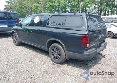 2019 Honda Ridgeline Sport z USA, uszkodzony, nr VIN 5FPYK3F19KB016885